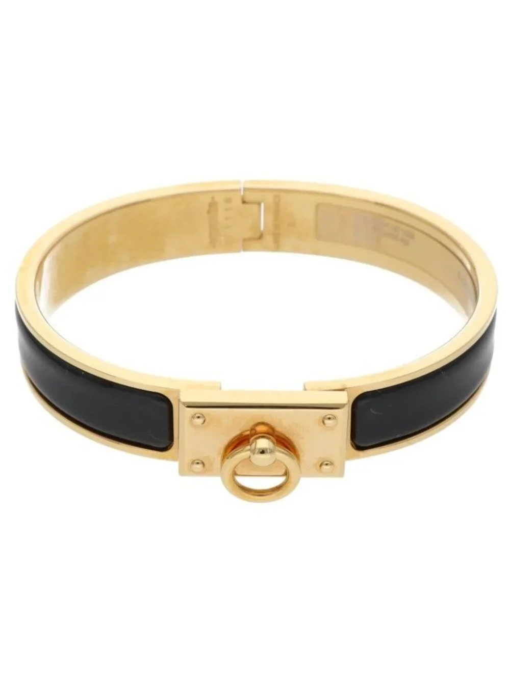Hermes Clic Anneau Metal Enamel Bracelet